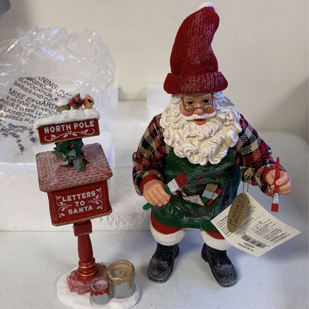 Department 56 Tis The Season Possible Dreams Santa Sports & Leisure Figurine Set - Picture 3 of 12